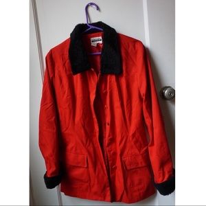 Retro contempo casuals red coat